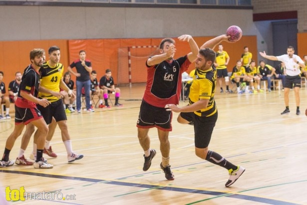 Primer partit tenporada 15/16 handbol Mataro